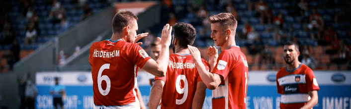 周四003 德甲 海登海姆VS埃尔沃斯堡：比分预测