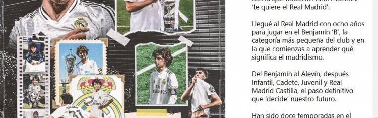 拉蒙告别皇马：永不忘2013年那通电话，效力12年塑造了我的人格