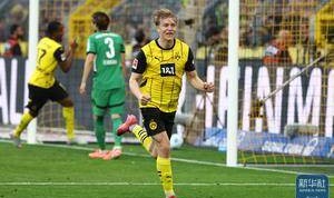 足球丨德甲：多特蒙德胜门兴格拉德巴赫